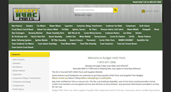 Desktop Screenshot of budgethvacparts.com